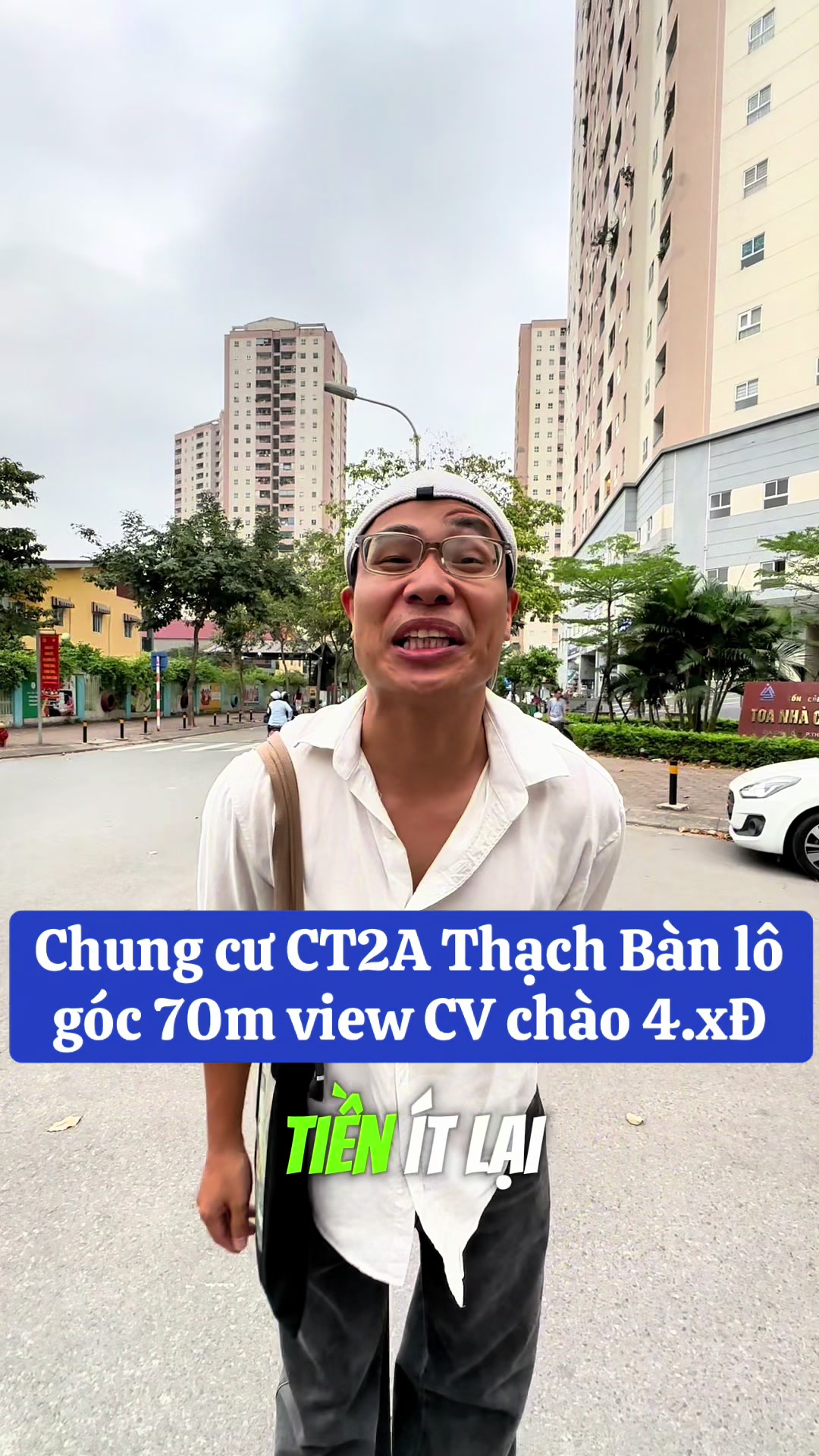 Chung cư CT2A Thạch Bàn, 70m, căn góc, view công viên